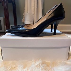 Calvin Klein Black Leather Pumps Size 7m